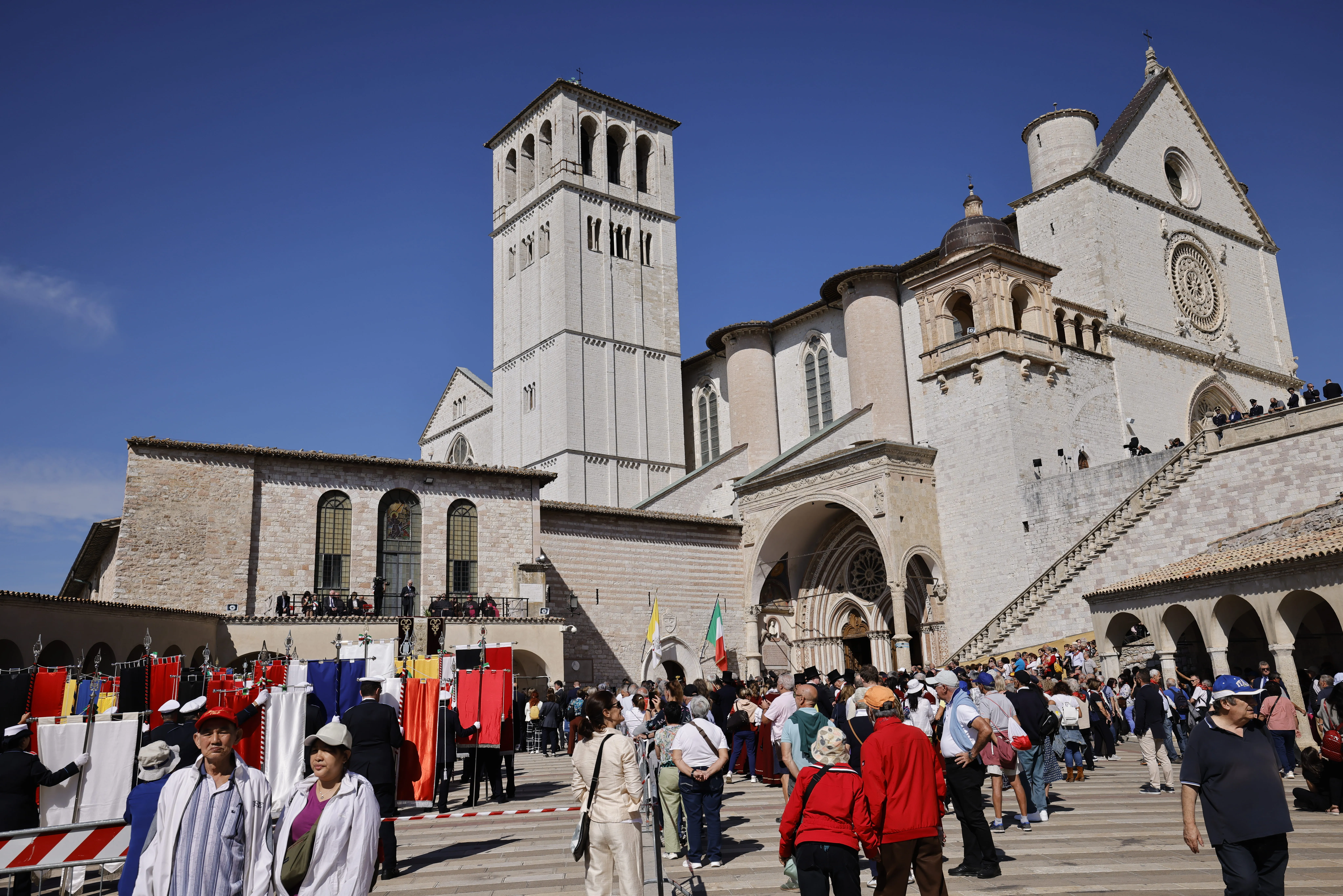 Assisi | Oct. 4, 2023: The faithful gather to celebrate the feast of St. Francis of Assisi in Assisi, Italy.?w=200&h=150