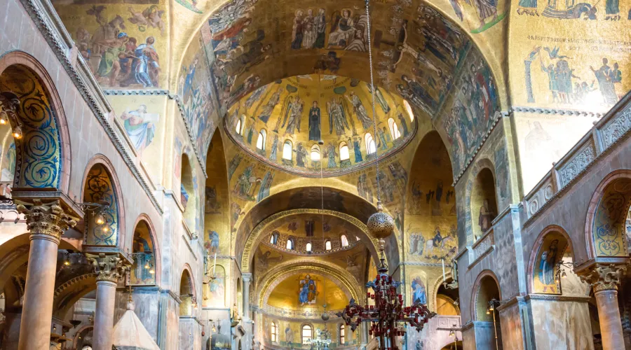 Historic St. Mark's Basilica in Venice, Italy, will host Pope Francis this weekend