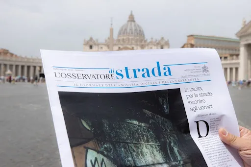 The front page of the new L’Osservatore di Strada, which will be available June 30.?w=200&h=150