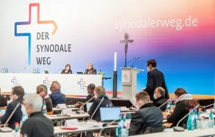 A meeting of the "Synodal Way" in Frankfurt, Germany in February, 2022. Synodaler Weg/Max von Lachner
