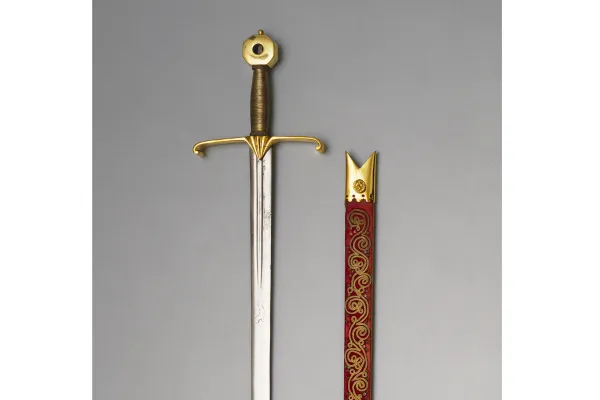 La espada de la justicia espiritual. Royal Collection Trust / © Su Majestad el Rey Carlos III 2023