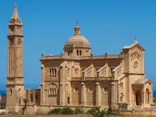 The Basilica of the National Shrine of the Blessed Virgin of Ta’ Pinu on the Maltese island of Gozo.