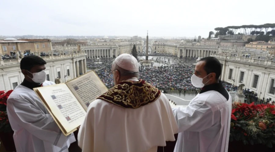 Pope Urbi Et Orbi Christmas 2022 Full Text: Pope Francis' Christmas Urbi Et Orbi Blessing 2021 | Catholic  News Agency