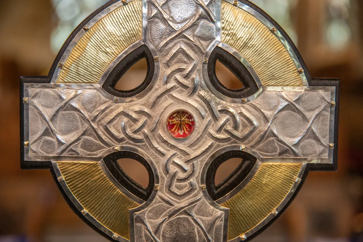 The precious relics from the True Cross have been inlaid into the “Cross of Wales,” which will head Charles’ procession into Westminster Abbey, where he will be officially crowned.?w=200&h=150