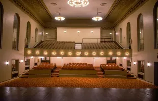 The Emmaus Center is housed in a former opera house in Brooklyn, New York. Courtesy of The Emmaus Center
