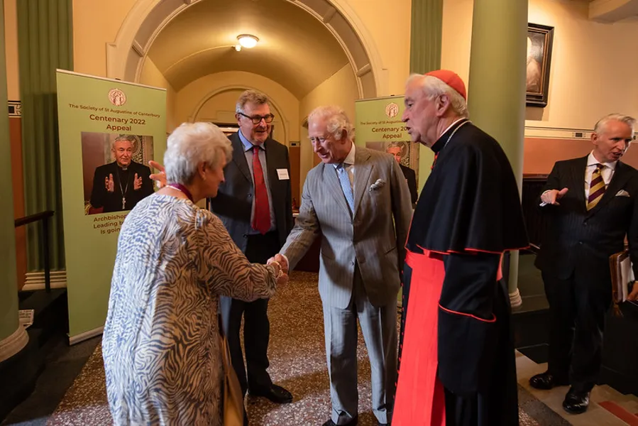 Prince Charles attends the Society of St. Augustine of Canterbury centenary reception at Archbishop’s House, Westminster, England, May 10, 2022.?w=200&h=150