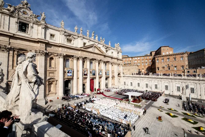 The canonization of John Henry Newman in St. Peter’s Square, Oct. 13, 2019