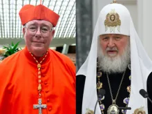 Cardinal Jean-Claude Hollerich and Patriarch Kirill of Moscow.
