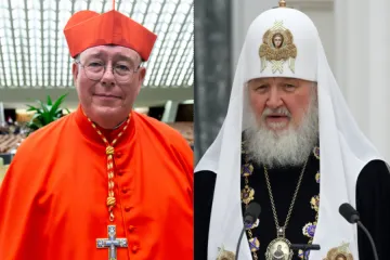Cardinal Jean-Claude Hollerich and Patriarch Kirill of Moscow