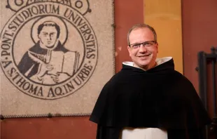 Dominican Father Thomas Joseph White was awarded the title of master of sacred theology by the Dominican Order. Credit: The Pontifical University of St. Thomas Aquinas