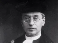 Titus Brandsma as rector magnificus of the Catholic University of Nijmegen in 1932.