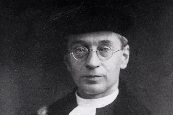 Titus Brandsma as rector magnificus of the Catholic University of Nijmegen in 1932