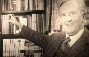 The exhibition “Tolkien: Man, Teacher, Author” runs through Feb. 11, 2024, at the National Gallery of Modern and Contemporary Art in Rome. Credit: Almudena Martínez-Bordiú/ACI Prensa