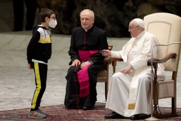 Pope Francis’ general audience in the Paul VI Hall at the Vatican, Oct. 20, 2021
