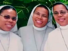 Triplets María Gorete dos Santos, María de Lourdes dos Santos, and María Aparecida dos Santos, 57, are all nuns belonging to the Franciscan Congregation of the Sacred Heart of Jesus.