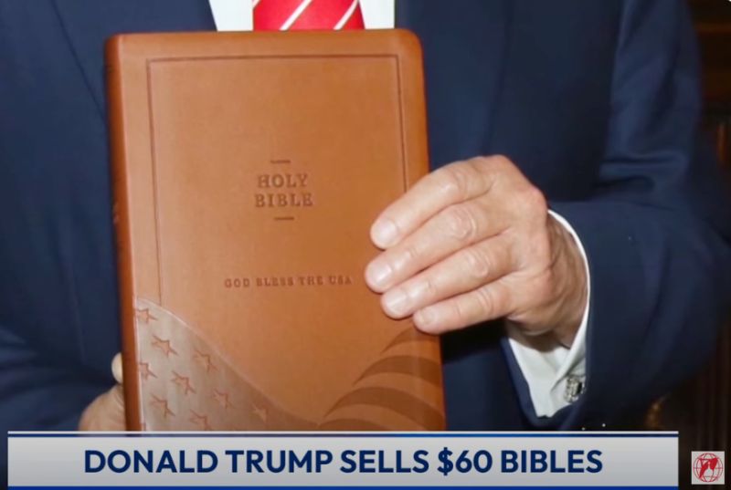 Trump’s Bible peddling: welcome message or ‘misunderstanding’ about the faith?
