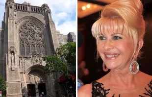 St. Vincent Ferrer Catholic Church in Manhattan. Ivana Trump. Public Domain / Christopherpeterson at English Wikipedia, CC BY 3.0