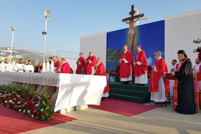 The beatification of Father Leonard Melki and Father Thomas Saleh in Jal el Dib, Lebanon, on June 4, 2022
