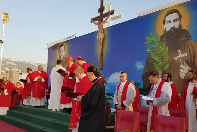 The beatification of Father Leonard Melki and Father Thomas Saleh in Jal el Dib, Lebanon, on June 4, 2022