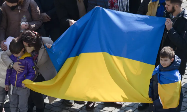 ukraine angelus flag