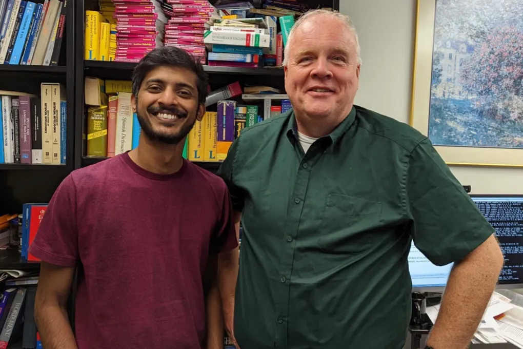 Joel Mathew, left, and Ulf Hermjakob, researchers at the University of Southern California’s Information Sciences Institute.?w=200&h=150
