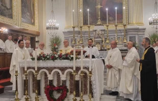 Beer lovers gather at the release of the "40 Days" beer brewed by Breaker Brewing and the Diocese of Scranton. Credit: Kristen Mullen