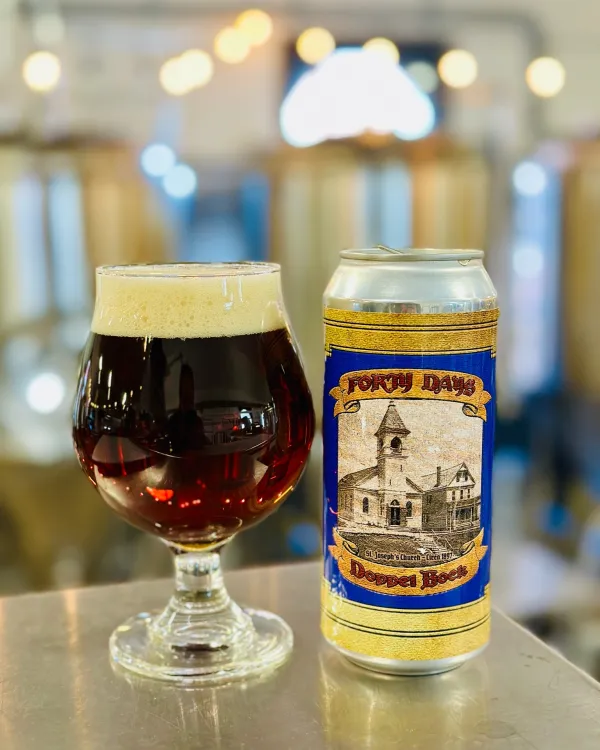 The "Forty Days" Doppelbock beer was produced by Breaker Brewing and the Diocese of Scranton. Kristen Mullen
