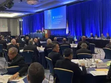 The United States Conference of Catholic Bishops meets for its fall plenary assembly meeting Nov. 14, 2023, in Baltimore.