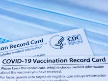 CDC vaccination card