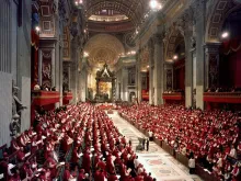 Vatican II in session, circa 1962-1965