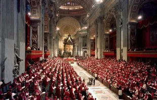 Vatican II in session, circa 1962-1965 Photo credit: Catholic Press Photo/Wikimedia Commons