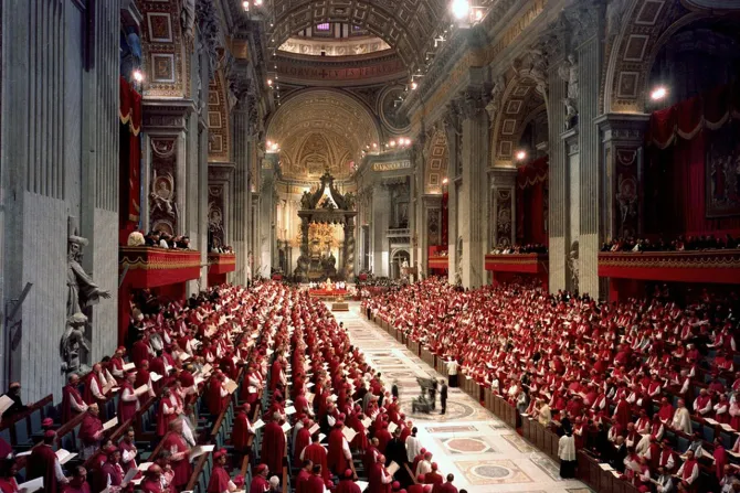 second vatican council in session