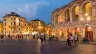The Verona Arena is illuminated at night on Aug. 3, 2018, in Verona, Italy. The Holy See Press Office on Monday, April 29, 2024, released the pope’s schedule for a one-day trip to the city scheduled for May 18, 2024, on the vigil of Pentecost. 