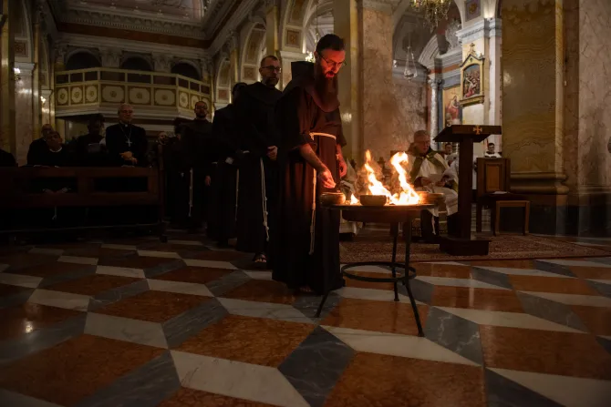 Burning incense in Jerusalem