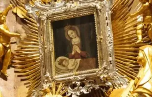 The image of the Virgin of Ireland in the Cathedral of Gyor, Hungary. Credit: Diocese of Gyor