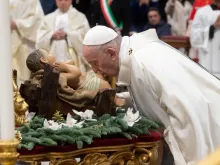Pope Francis celebrates Mass on the Solemnity of Mary Mother of God on Jan. 1, 2020