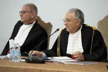 President of the Vatican City State Tribunal Giuseppe Pignatone