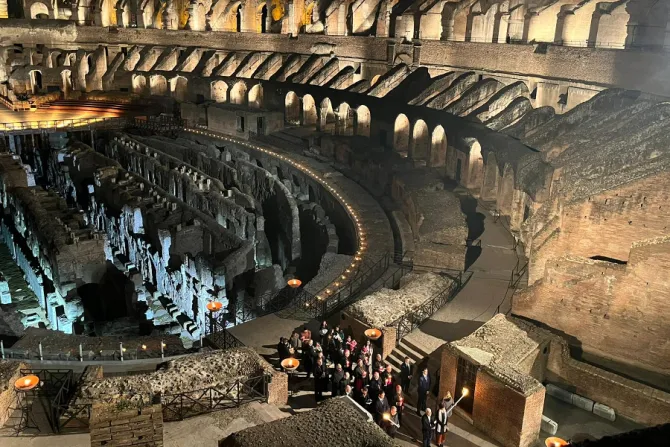 The Stations of the Cross at Rome’s Colosseum, April 15, 2022