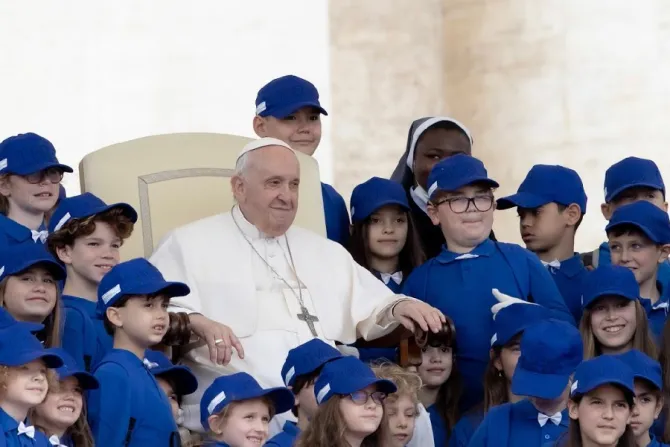 Pope Francis’ general audience in St. Peter’s Square, May 4, 2022.