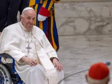 Pope Francis at the general audience in the Vatican, Aug. 24, 2022