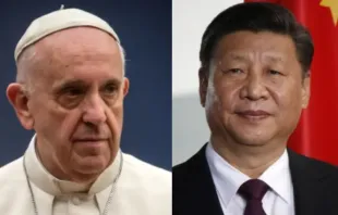 Pope Francis and Xi Jinping Mazur/catholicnews.org.uk/360b/shutterstock