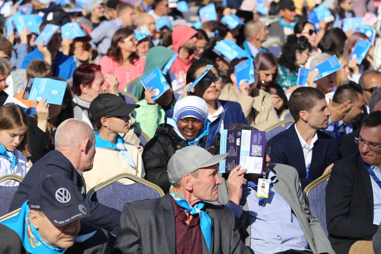 Participants at the outdoor Mass in Nur-Sultan, Kazakhstan, on Sept. 14, 2022?w=200&h=150