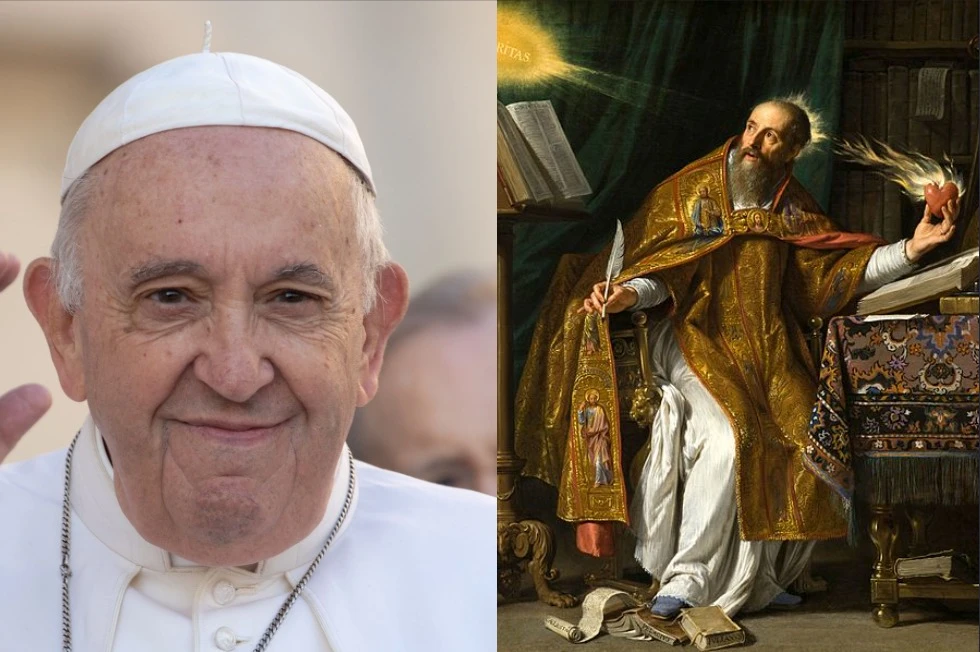 Pope Francis Be like St. Augustine and examine the story of your life