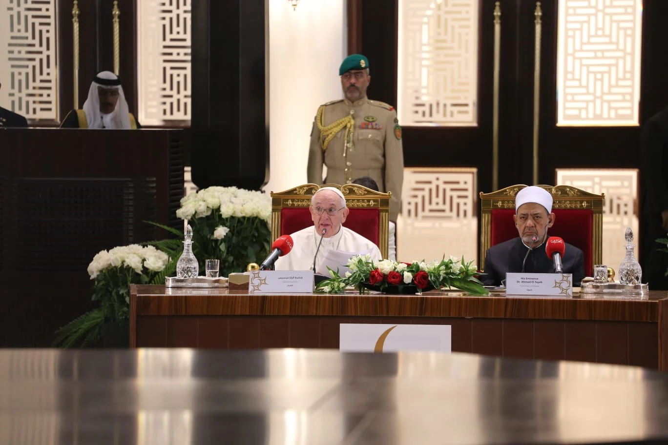 Pope Francis with the Muslim Council of Elders in Bahrain, Nov. 4, 2022?w=200&h=150