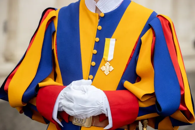Pontifical Swiss Guard at the general audience, Nov. 16, 2022