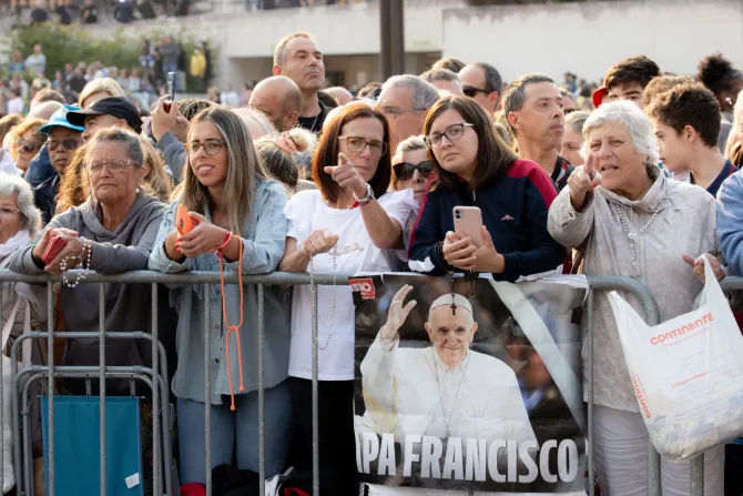 An estimated 200,000 people prayed with the pope in Fatima on Aug. 5, 2023.