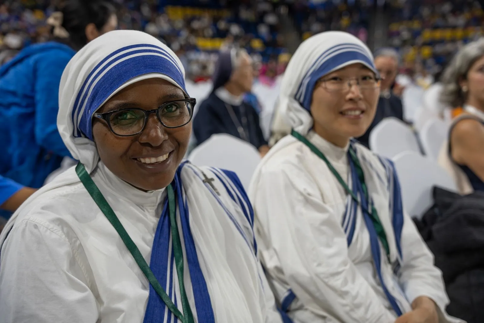 Missionaries of Charity came to greet Pope Francis during his trip to Ulaanbaatar, Mongolia Sept. 1-4.?w=200&h=150