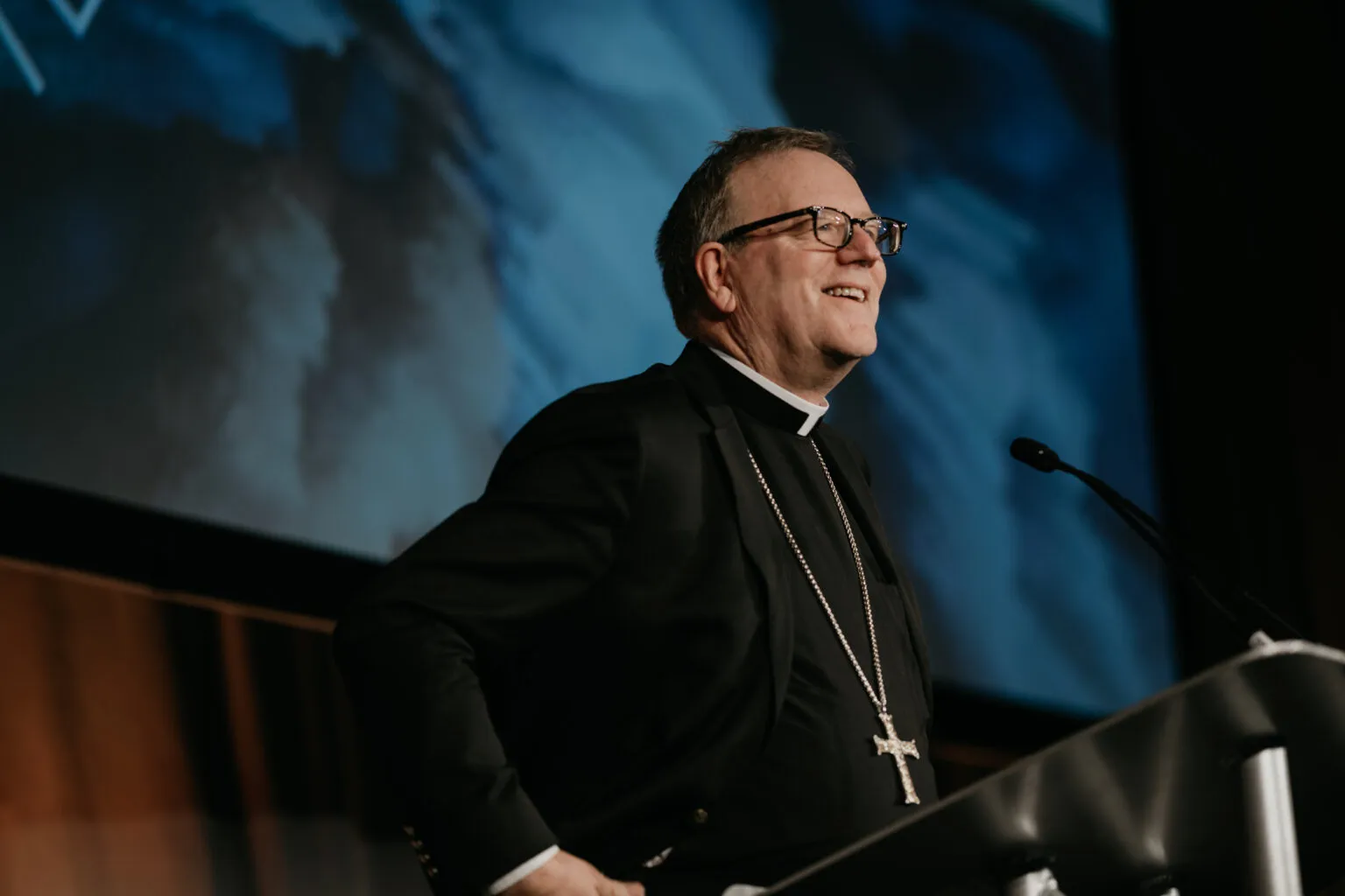 Bishop Robert Barron, founder of Word on Fire, which announced on March 13, 2024, that its institute will partner with the University of St. Thomas, Houston, to launch a master’s program in evangelization and culture this summer.?w=200&h=150