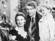 Scene from "It's a Wonderful Life"