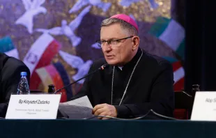Bishop Krzysztof Zadarko, chairman of the Polish bishops’ council for migration, tourism, and pilgrimages. Episkopat News.